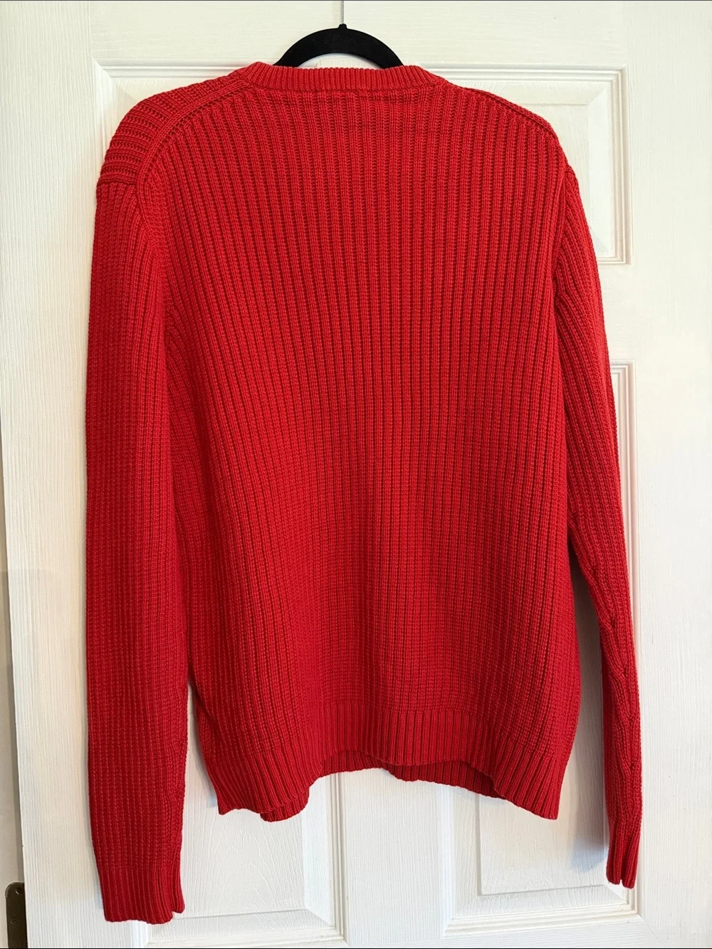 J. Crew Men’s Rust Colored Crew Sweater L
